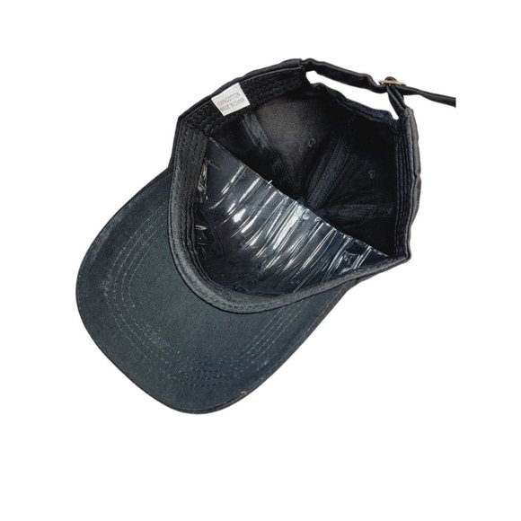 SPURS Bling Rhinestone Black Baseball Cap Hat Adjustable Back NWT - Picture 6 of 12